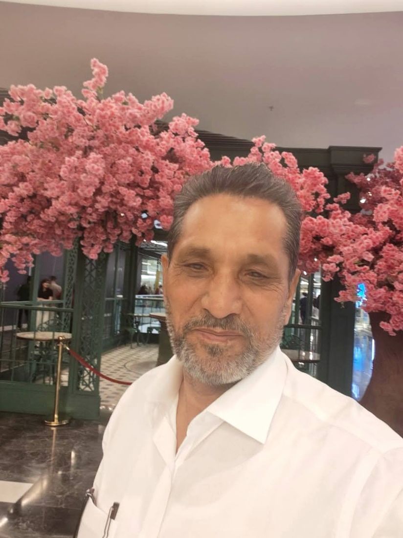 On a business trip